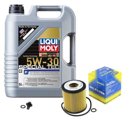 SCT Ölfilter 5L Liqui Moly Liter Special Tec F 5W-30 für Ford Mondeo III