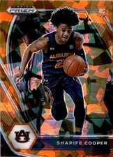 2021 Panini Prizm Draft Picks #26 Sharife Cooper Orange Ice (F)