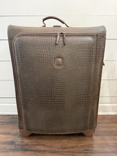 Bric's Safari 27" Trolley Bagaglio Cognac Marrone Valigia Bordo Pelle Viaggio