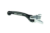 Scar Flex Bremshebel Klappbar Schwarz FüR Husqvarna Te 449 I.E (A600AA) 2011-12