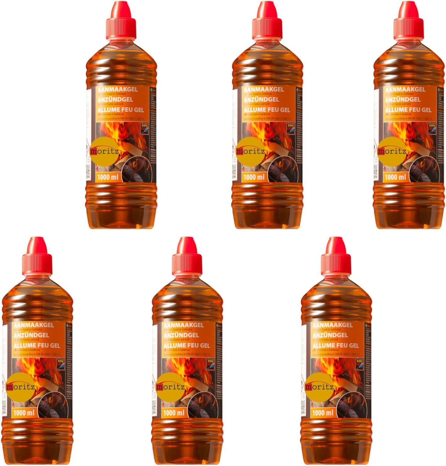 Farmlight Arancione 1 Litro: Il Gel Accendifuoco che Funziona Davvero