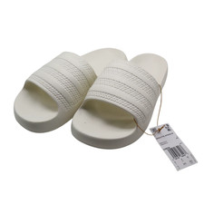 Adidas Women's Adilette Slide Sandal Off White Ayoon size 9 - NEW
