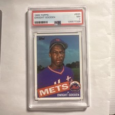 1985 Topps Dwight Gooden #620 PSA 7