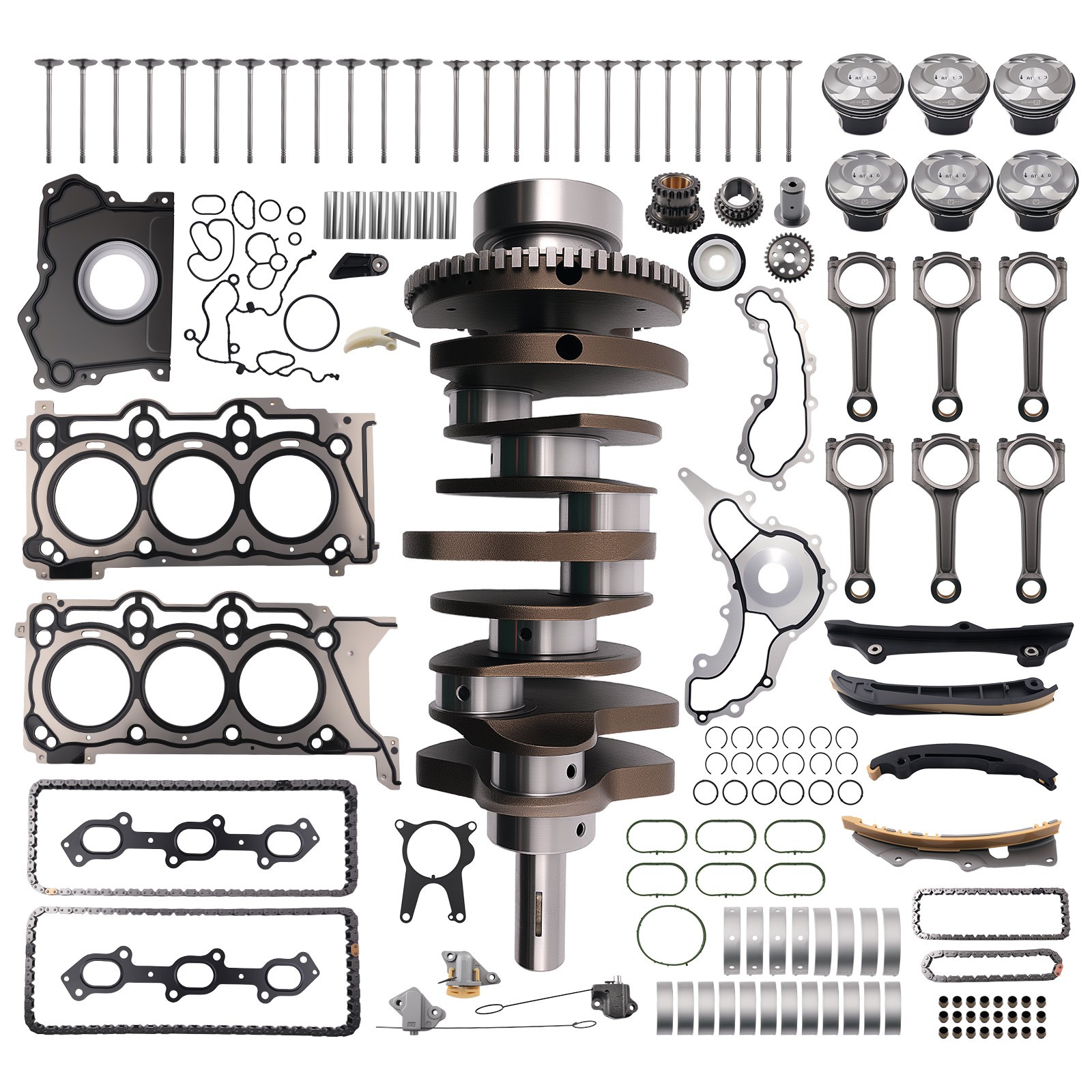 3.0L V6 Engine Rebuild Kit for Maserati Quattroporte S Q4 410bhp 2013-2017+