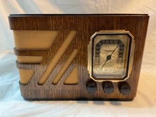 BEAUTIFUL WOODEN PHILCO VINTAGE ANTIQUE TUBE RADIO MODEL 38-14