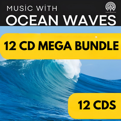 Relaxation Music CD Ocean Waves CD   12 Disc Meditation Sleep Music CD