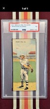 1909–1911 Rare T201 Mecca Double Folder – Chief Bender (HOF)Rube Oldring – PSA 1