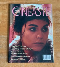 Cineaste Magazine Fall 2003 Stephen Frears Dirty Pretty Things
