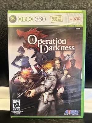 ATLUS Operation Darkness Xbox 360 NEW SEALED