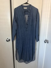 Madewell Women’s Denim Mid Length Dress Size Small