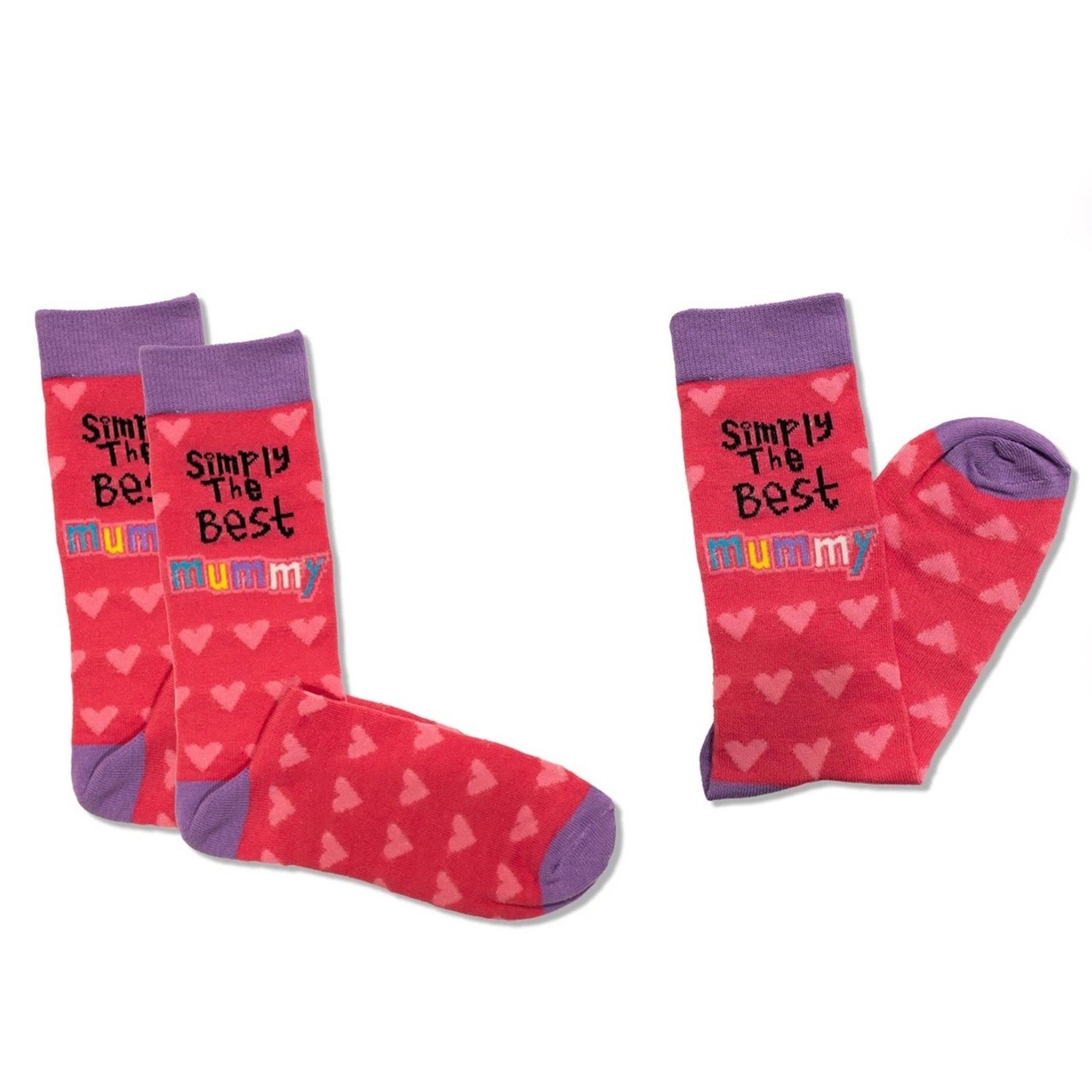 Simply The Best Mummy Socks Novelty Birthday Mother's Day Gift For Women For Her