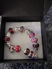 Beautiful Lovelinks 925 Silver Bracelet In Excellent Condition valentine gift