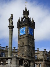 Photo 6x4 Glasgow Cross The Category B Listed Mercat Cross portal. c2017