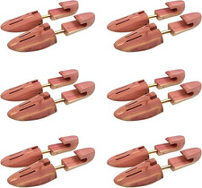 Cedar Shoe Trees with Single Tube, Wooden Shoe Tree for Men, 7  14 Size Cedar Acc