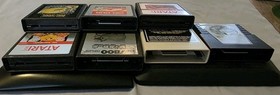 Atari 2600/7800 Game Cartridge  Bundle, Not Tested