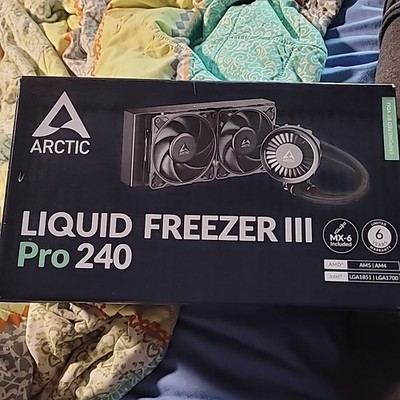 Arctic Liquid Freezer III Pro 240 AIO Liquid Cooler Black PC Water Cooler