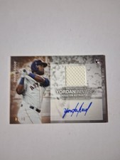 Yordan Alvarez Auto Rookie 2020 Topps Major League Material 20/50. Hot