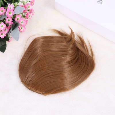 Synthetic Clip on Fringe Front Hair Bangs Hair Extensions with Adjustable Clips
