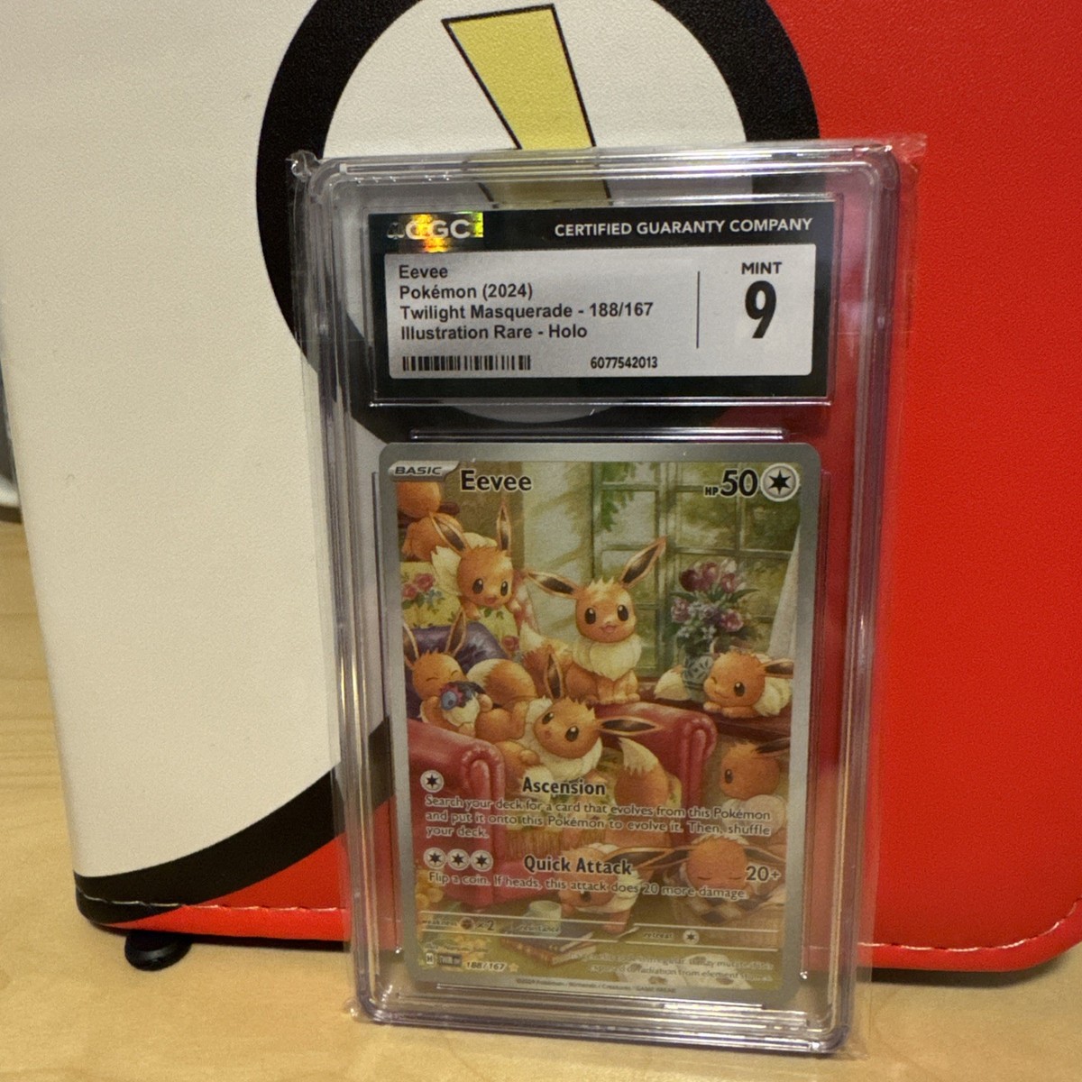 英語版 イーブイ AR TWM EN クリムゾンヘイズ 188/167 海外版