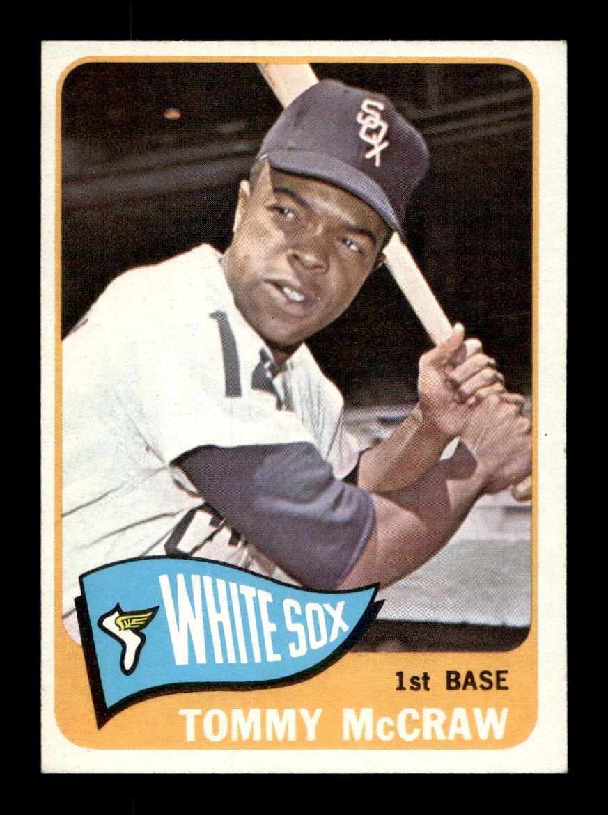 1965 Topps #586 Tommy McCraw White Sox EX-MT *s4