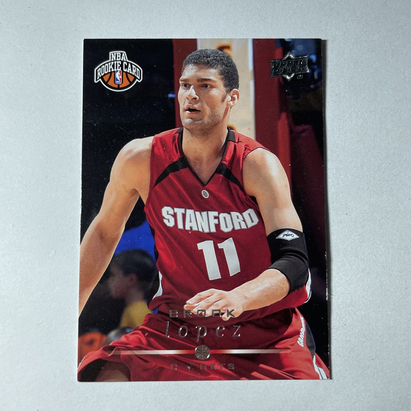 Brook Lopez 2008-09 Upper Deck #226 Rookie RC New Jersey Nets