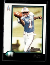 Kevin Dyson RC: 1998 Bowman Rookie Card #25. rookie card picture