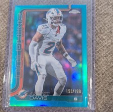 Ashtyn Davis 2025 Topps Chrome Aqua /199
