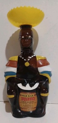 Old Oak Rum Limbo Drummer Bottle EMPTY