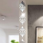 10pcs 3D Mirror Acrylic Waist Line Building Border Decal Wall Sticker Home Decor