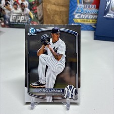 2025 Bowman Draft Chrome #BDC‑132 Carlos Lagrange Bowman Yankees Prospect