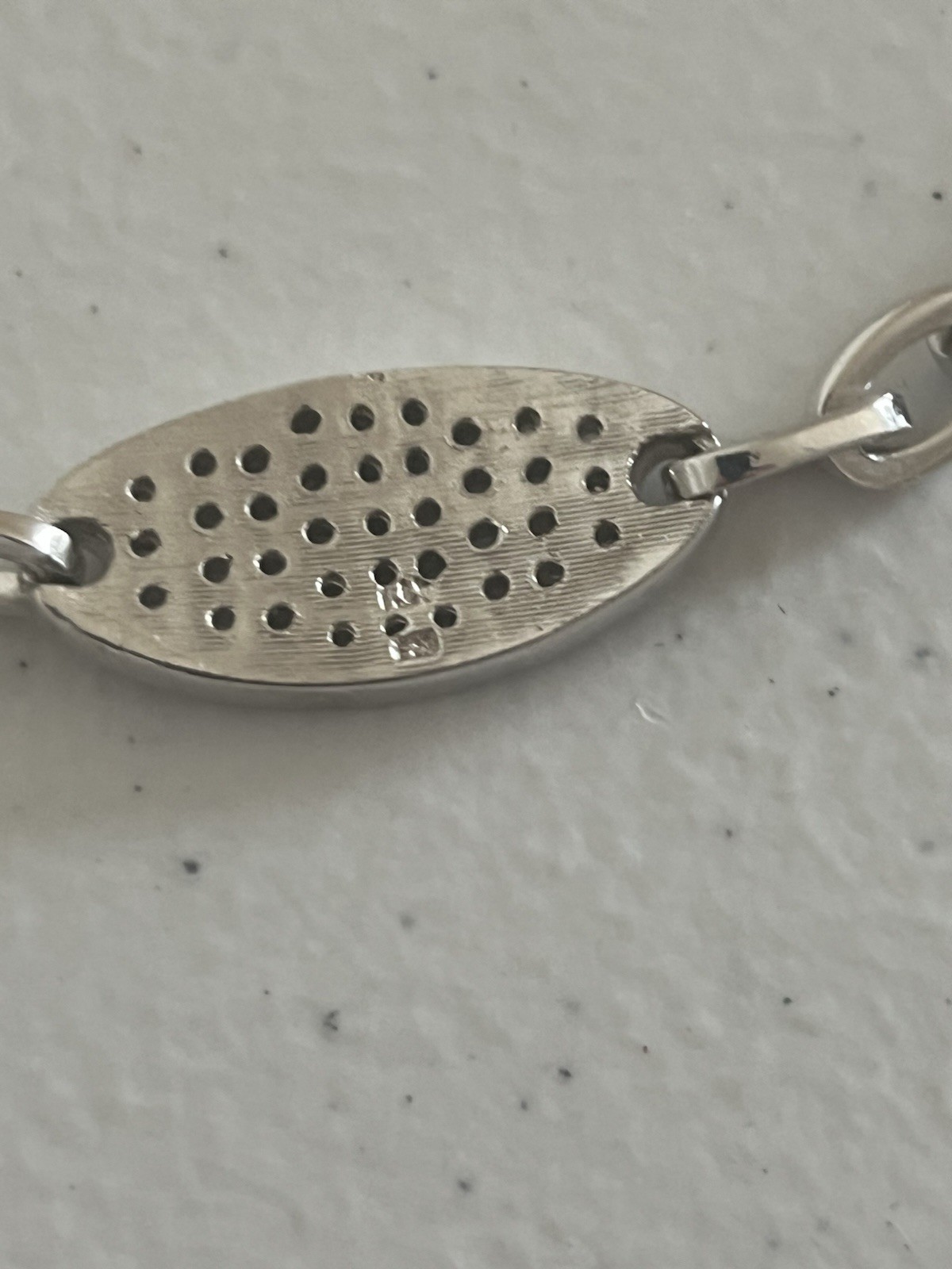 ATI Vintage Chucky Solid Oval Link Toggle Sterlin… - image 4