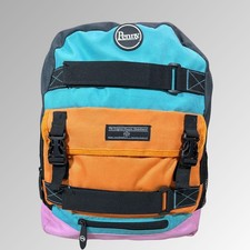 Penny Australia zaino da skate arancione acqua blocco colore zaino nuovo senza etichette