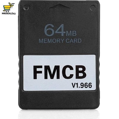 PS2 Speicherkarte 64MB McBoot v1.966 - Plug-and-Play für sofortigen Spielspaß