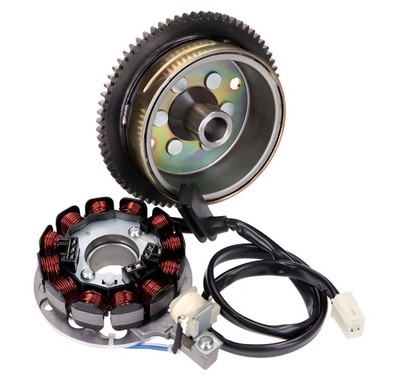 Alternator Stator and Rotor for Minarelli AM6 Moric / Power Up with E-Start