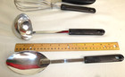 GOOD COOK Everyday Living METAL COOKING UTENSILS Large Spoon Ladle Whisk Cake Pi — photo 5