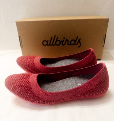 NIB ALLBIRDS WOMEN'S TREE BREEZERS LUX PINK Size 5