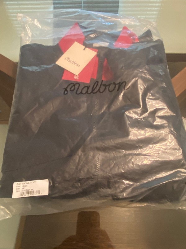 Mens Malbon Clot Golf Golf Jacket