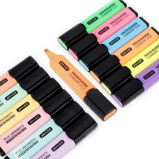 Highlighter, Chisel Tip Marker Pen, AP Certified, Assorted Colors, Water Based,