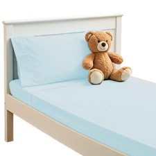 3-Piece Toddler Sheet Set, 100 Cotton Fitted Sheet, Flat Sheet and Envelope ...