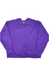 Vintage 90s Purple Geometric Accent Tultex Crewneck