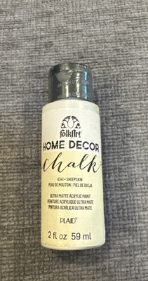 FolkArt Home Decor Chalk Paint 2oz Sheepskin NEW