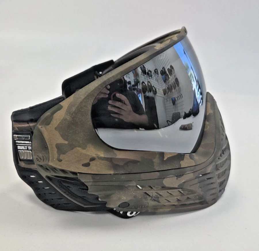 Máscara de paintball Virtue Vio Contour II pincel de realidad camuflaje con lente espejo Foto 3 de 4