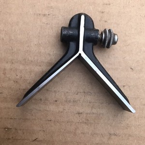 Vintage Starrett Hardened Steel Center Head For 12”-24” Blade, made in USA