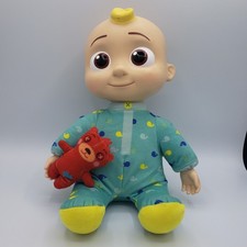 CocoMelon Musical Bedtime JJ Doll and Teddy Soft Plush Singing Toy Tested Works