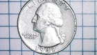 1948-D Washington Quarter - Exact Coin Photographed