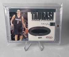 2004 Sage Diana Taurasi Patch 8/10 Hand #’d UConn Rare Rookie Card