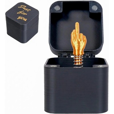 Fkn Box,Fknbox with Fknfinger, Annoying Gift Box