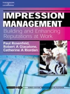 Impression Management: Building ... by Riordan, Catherine A Paperback / softback