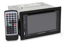 Power Acoustic PD-627B - 2Din Incite Source Unit W/Bluetooth & Capacitive Touch
