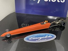 1/24 Scale Drag Slot Car Orange Rail EXCELLENT Pro Track Wheels